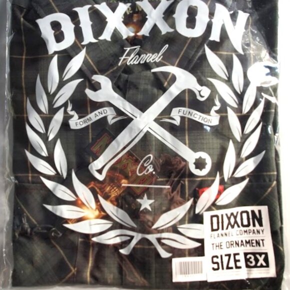 DIXXON Flannel ORNAMENT Flannel Shirt - Men's 3XL - Picture 11 of 13